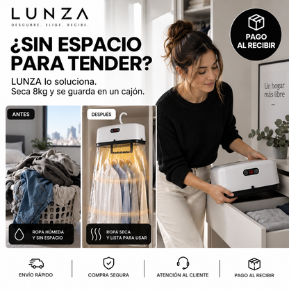 Secadora de Ropa Portátil que Cabe en un Cajón