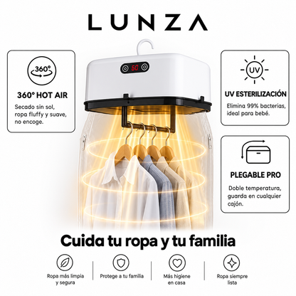 Secadora de Ropa Portátil que Cabe en un Cajón