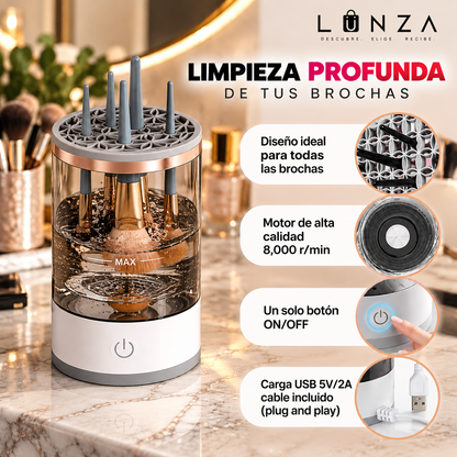Limpiador Eléctrico de Brochas de Maquillaje