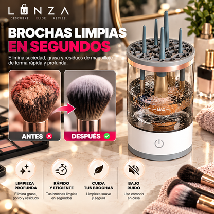 Limpiador Eléctrico de Brochas de Maquillaje