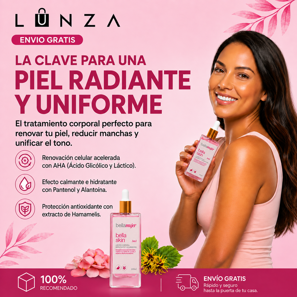 Bella Skin 3 en 1 - Lunza