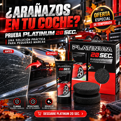 Eliminador profesional de arañazos en 20 seg para coche